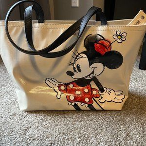 Kate Spade Disney Minnie Mouse Coated Canvas Tote